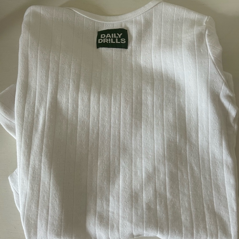 Daily Drills Pointelle Long Sleeve